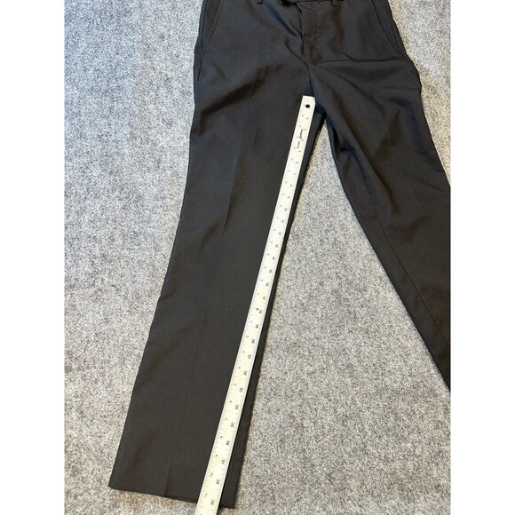 Victorio Cuture Mens Dress Pants Size 32x30 Large Black Formal Trouser Classic - Picture 5 of 10